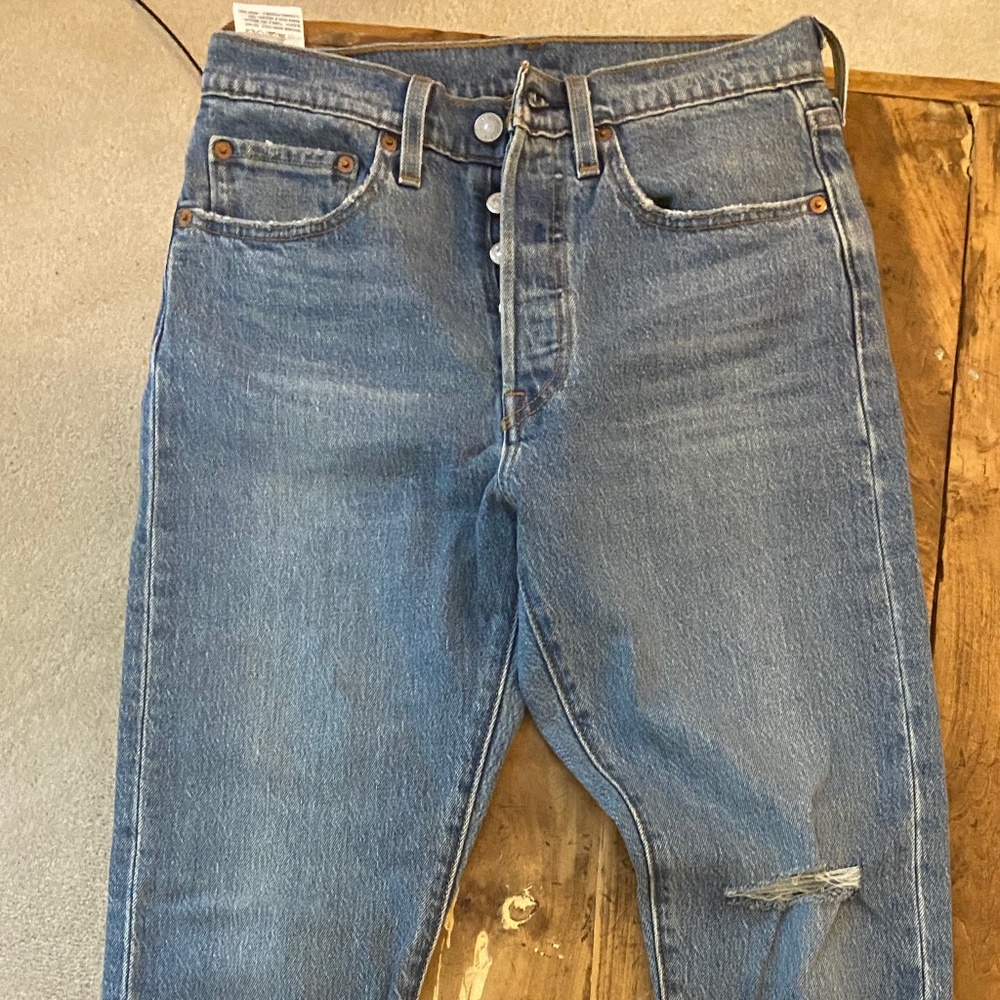 LEVIS Highwaisted Straight 501